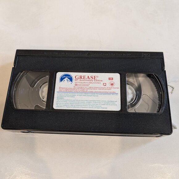 Grease (VHS, 1998, 20th Anniversary Edition) with Script - Picture 8 of 9